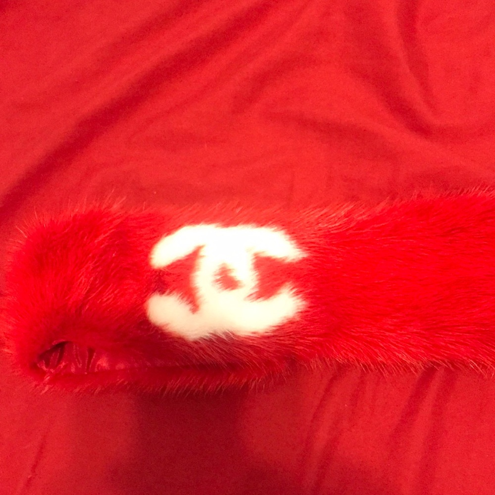 Red Fur headband